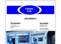 Webová stránka Crash-Car - Eugen Kardos