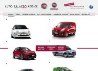 Webová stránka Auto Palazzo Košice s.r.o.