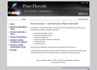 Webová stránka Horváth Peter