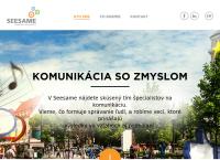 Webová stránka Seesame s.r.o.
