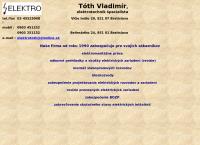 ELEKTRO Tóth Vladimír