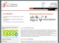 Webová stránka 321 Software Development s.r.o.