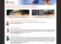 Webová stránka Abc Term, Spol. S R.o.