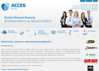 Webová stránka ACCES Group s.r.o.