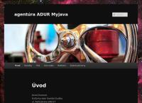Webová stránka Agentúra ADUR Anna Durcová