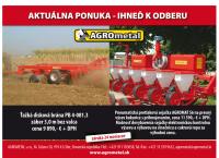 Webová stránka AGROMETAL, s.r.o.
