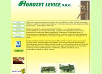 Webová stránka AGROZET LEVICE s.r.o.