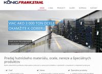Webová stránka Alu König Frankstahl Slovensko S.r.o.
