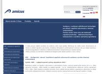 Webová stránka Amicus SK, s.r.o.
