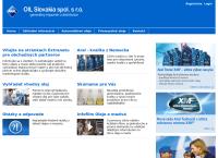 Webová stránka Oil Slovakia, Spol. S R.o.