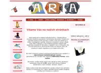 Webová stránka Ara - Vladimír Kocnár