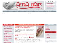 Webová stránka Astra Nail´s CS s.r.o.