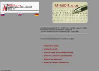 Webová stránka At - Audit S.r.o.
