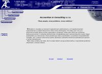Webová stránka ACCOUNTTAX & CONSULTING s. r. o.