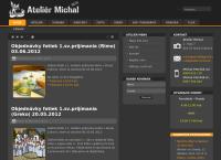 Webová stránka Ateliér Michal