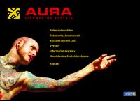 Webová stránka Aura S.r.o.