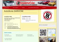 Webová stránka Autoškola Darivčák - Ján Darivčák