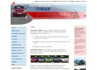 Webová stránka Autoškola TINKA s.r.o.