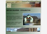 Webová stránka Av Anton Valášek Stolárstvo