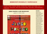 Webová stránka Bábkové divadlo Košického kraja - RIADITEĽSTVO, Scéna JORIK