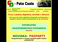 Webová stránka CD - Foto Csala s.r.o.
