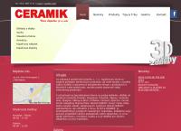 Webová stránka Ceramik s.r.o.