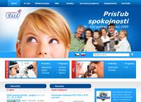 Webová stránka CMI medical technology