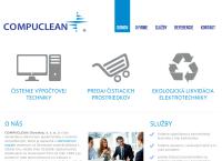 Webová stránka Compuclean Slovakia s.r.o.