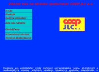 Webová stránka Coop JLC a.s.