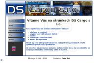 Webová stránka DS Cargo s.r.o.