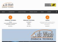 Webová stránka Ds - Wash Spol. S r. o.