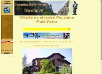 Webová stránka Penzión Malá Fatra u Ďurka