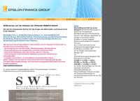 Webová stránka EPSILON FINANCE GROUP s.r.o.