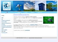Webová stránka EKOCONSULT-enviro, a.s.