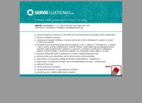 Webová stránka Servis elektroniky s.r.o.