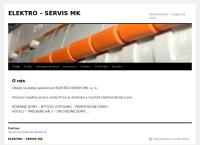 Webová stránka ELEKTRO SERVIS MK s.r.o.