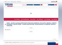 Webová stránka Elka A.s.
