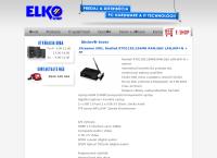 Webová stránka ELKO shop