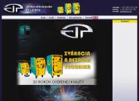Webová stránka Elektrotechnické produkty s.r.o.