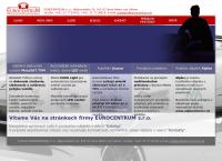 Webová stránka Eurocentrum s.r.o.