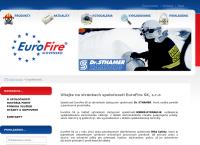 Webová stránka Eurofire SK s.r.o.