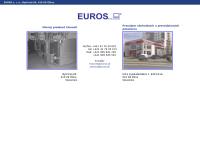 Webová stránka EUROS SPOL. S R.O. Žilina