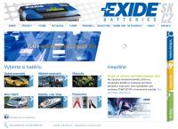 Webová stránka EXIDE Slovakia s.r.o.