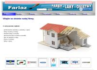 Webová stránka Farlaz farby laky