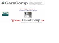 Webová stránka GaraComp Roman Sýkora