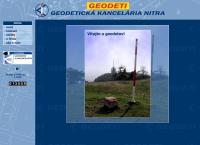 Webová stránka Geodeti