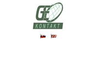 Webová stránka Geokontakt S.r.o.