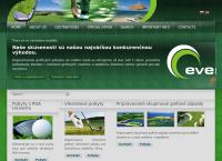 Webová stránka Events s.r.o.