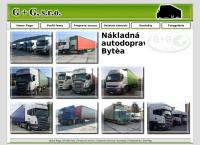 Webová stránka G+g S.r.o.