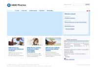Webová stránka HBM Pharma s.r.o.